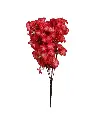 SHRIHAUS Artificial Cherry Blossom Flower Bunch Red