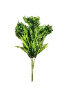 SHRIHAUS Artificial Fern Bunch Green