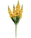 SHRIHAUS Gladiolus Artificial Flower Bunch Yellow