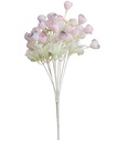 SHRIHAUS Rose Buds Artificial Flowers Stick Baby Pink