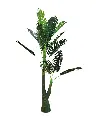 SHRIHAUS Artificial 2 Leg Big Palm Tree