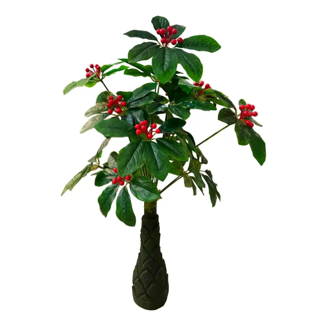 SHRIHAUS Artificial Small Cherry Tree