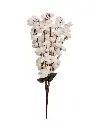 SHRIHAUS Artificial White Orchid Flower Bunch
