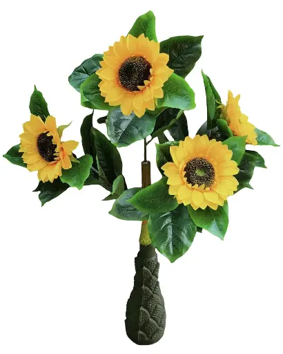 SHRIHAUS Artificial Small Sunflower Tree